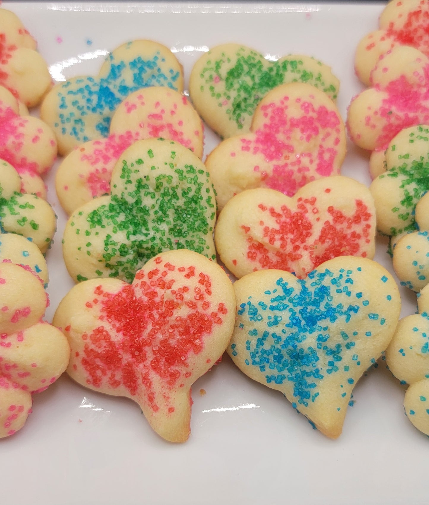 Almond Vanilla Butter Spritz Cookie Press Cookies