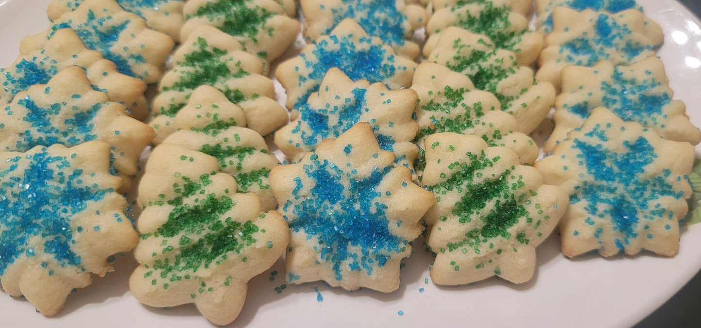 Vanilla Butter Spritz Cookie Press Cookies