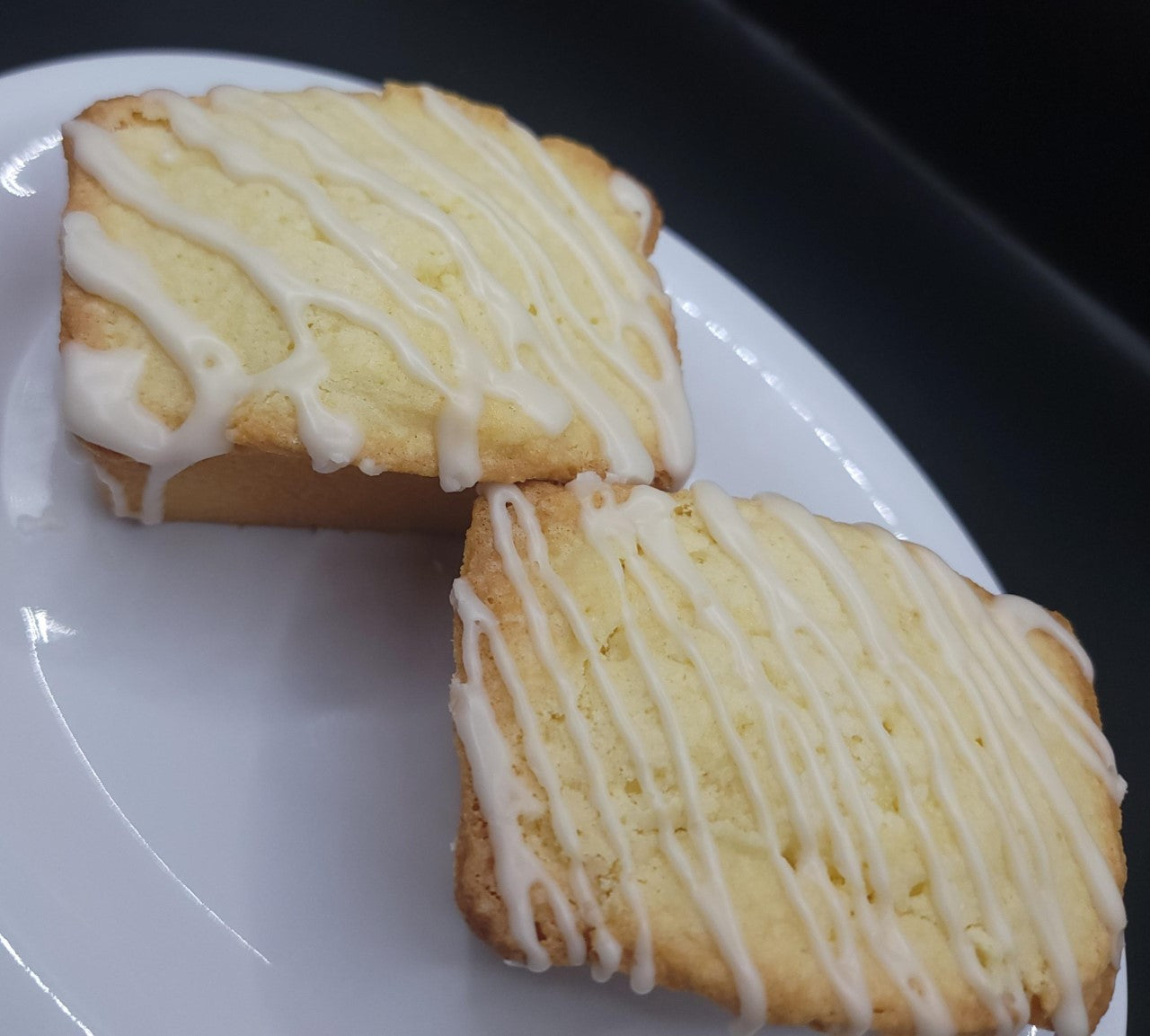 Mini Cream Cheese Pound Cakes with Vanilla Cream Cheese Glaze