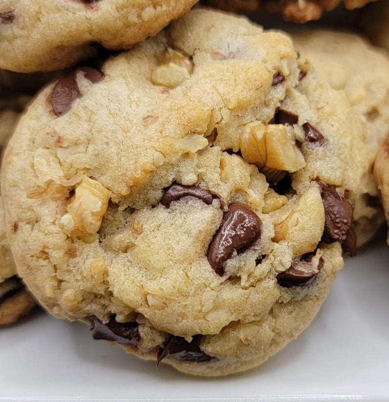 Chocolate Chip Walnut Cookies