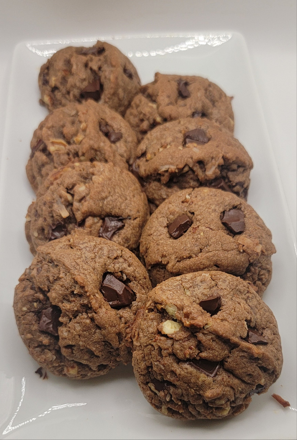 German Chocolate Cookies