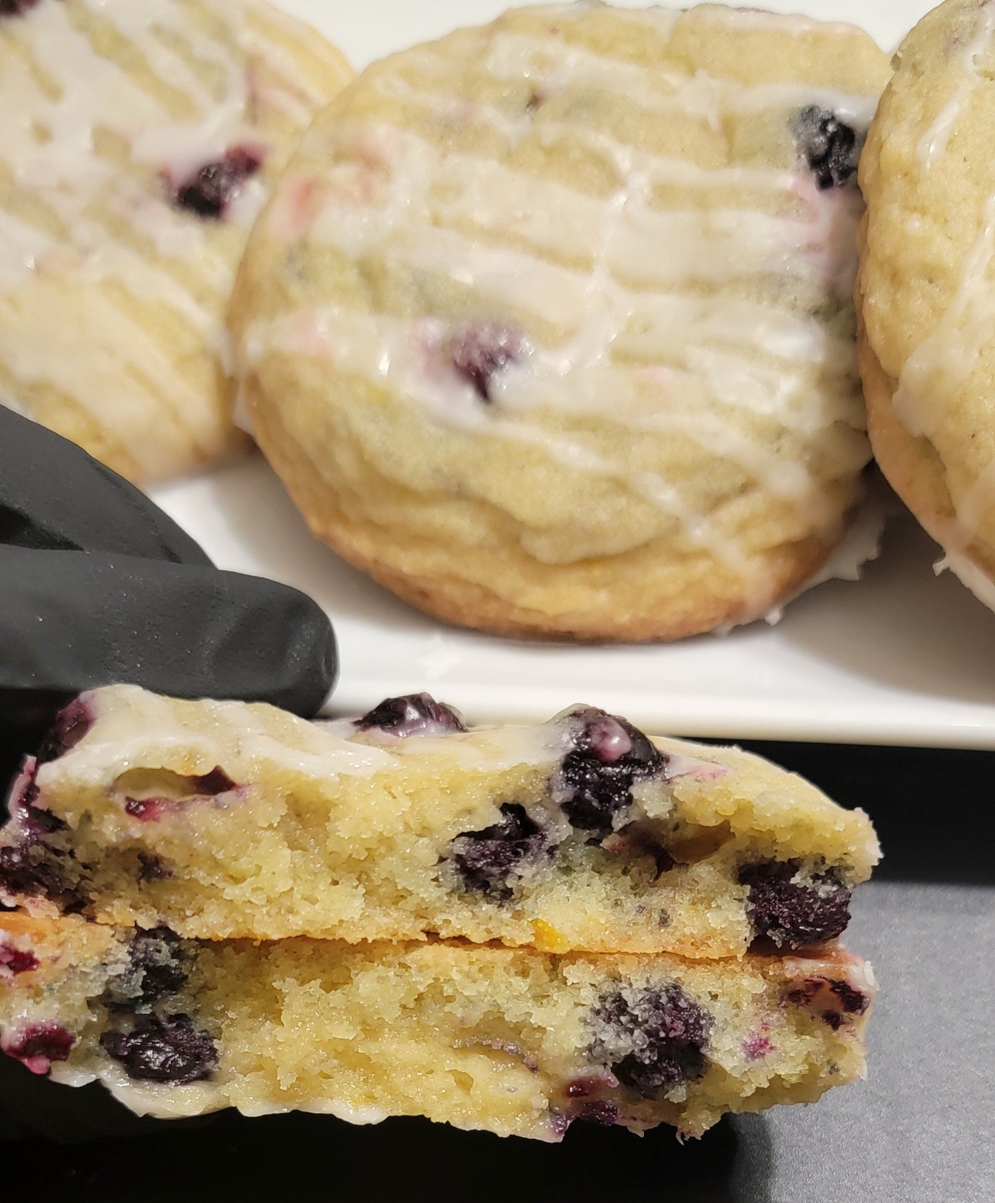 Lemon Blueberry Cookies