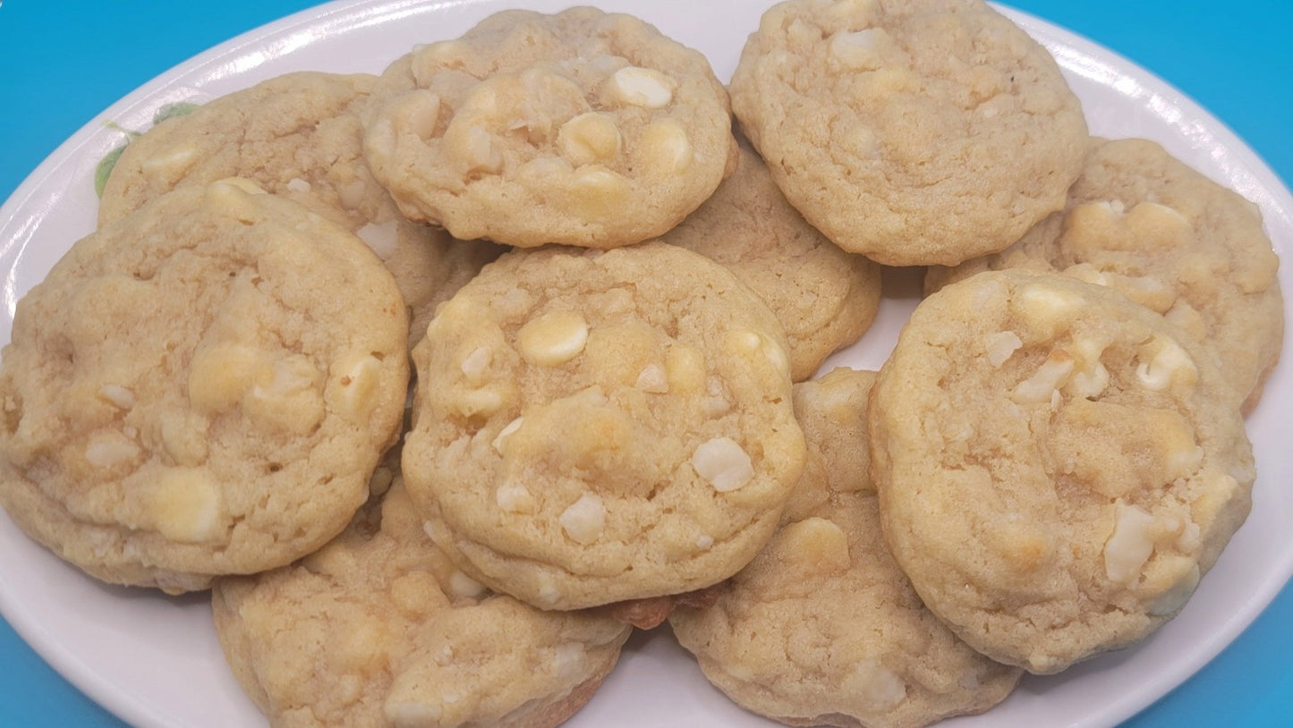 White Chocolate Macadamia Nut Cookies