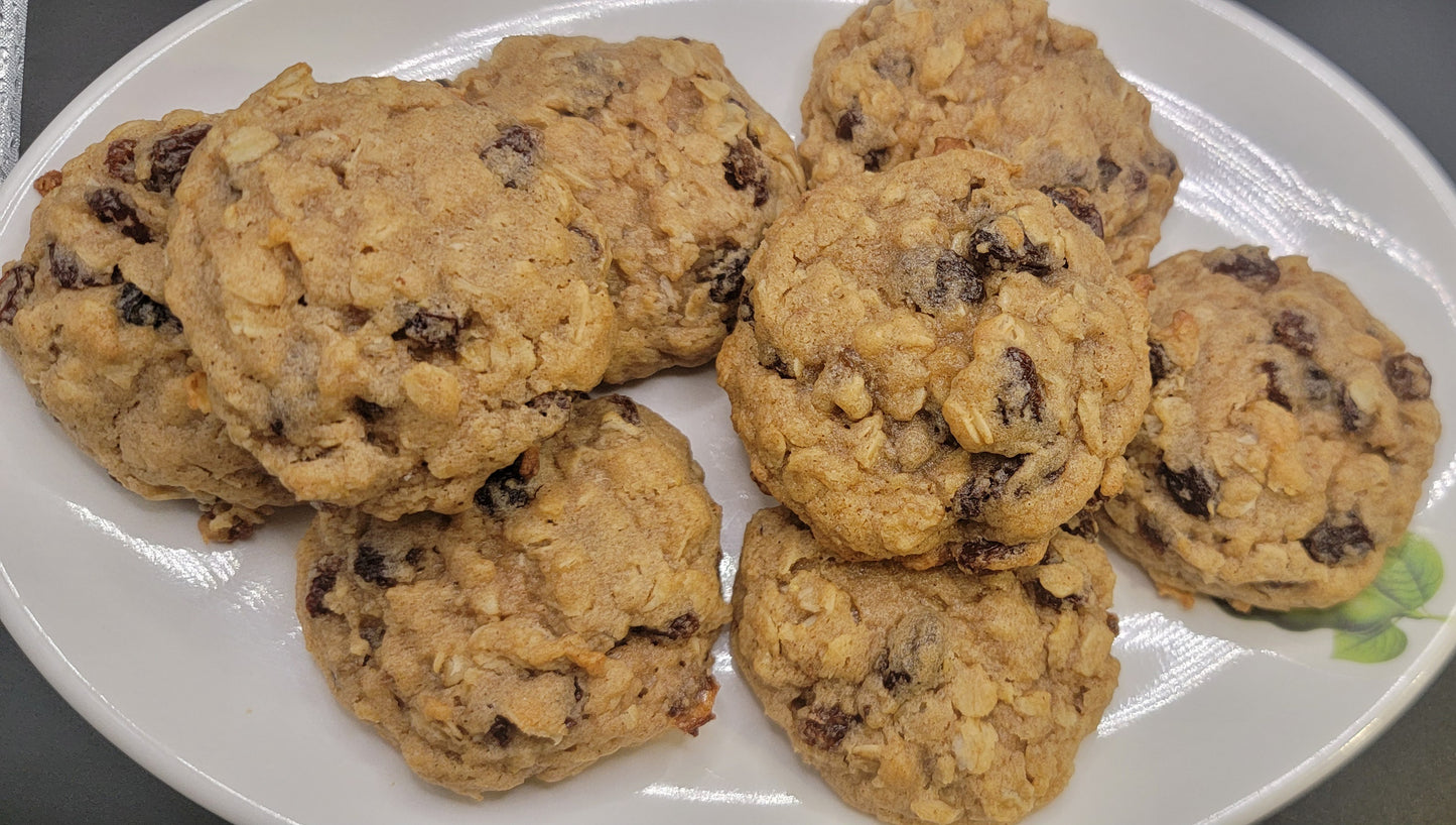 Oatmeal Raisin Cookies