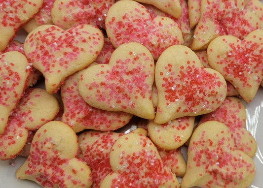 Valentine's Day Spritz Cookies